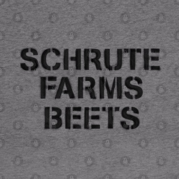 Schrute Farms Beets by tvshirts